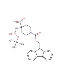 Astatech 4-(BOC-AMINO)-1-FMOC-PIPERDINE-4-CARBOXYLIC ACID; 5G; Purity 97%; MDL-MFCD02683117